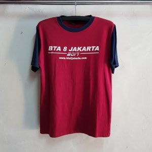 Seragam Kaos Kelas, T-Shirt College BTA8