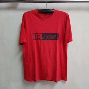 Kaos Oblong Id Cert, Seragam T-Shirt V-Neck
