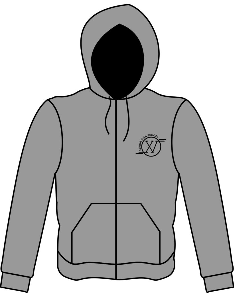 Jaket Sweater SMK15, Seragam Jaket Kelas