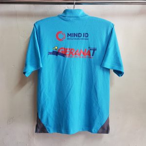 Poloshirt Mind Id, Seragam Kaos Kerah Aplikasi
