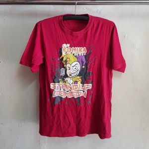 Kaos Oblong Komika, T-Shirt Stand Up Comedy