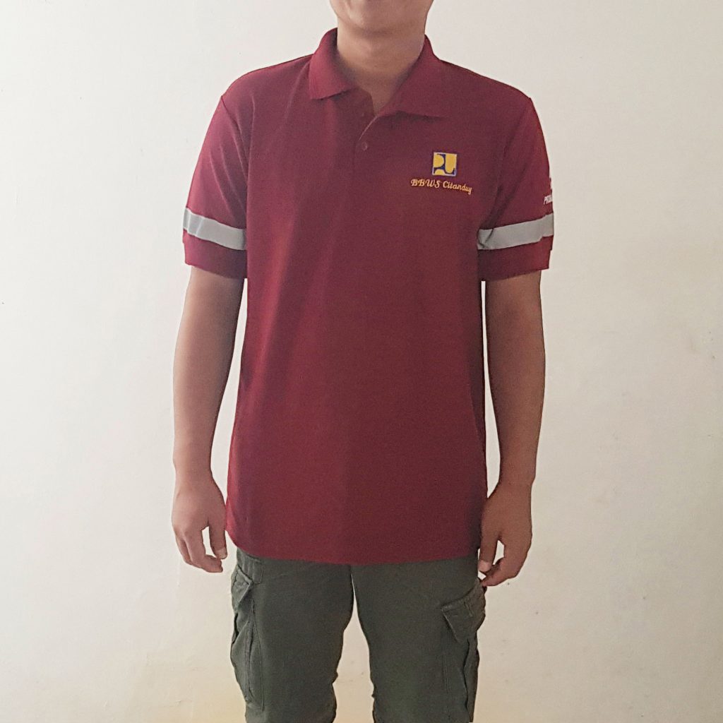 Poloshirts BBWS Citanduy, Kaos Kerah PUPR