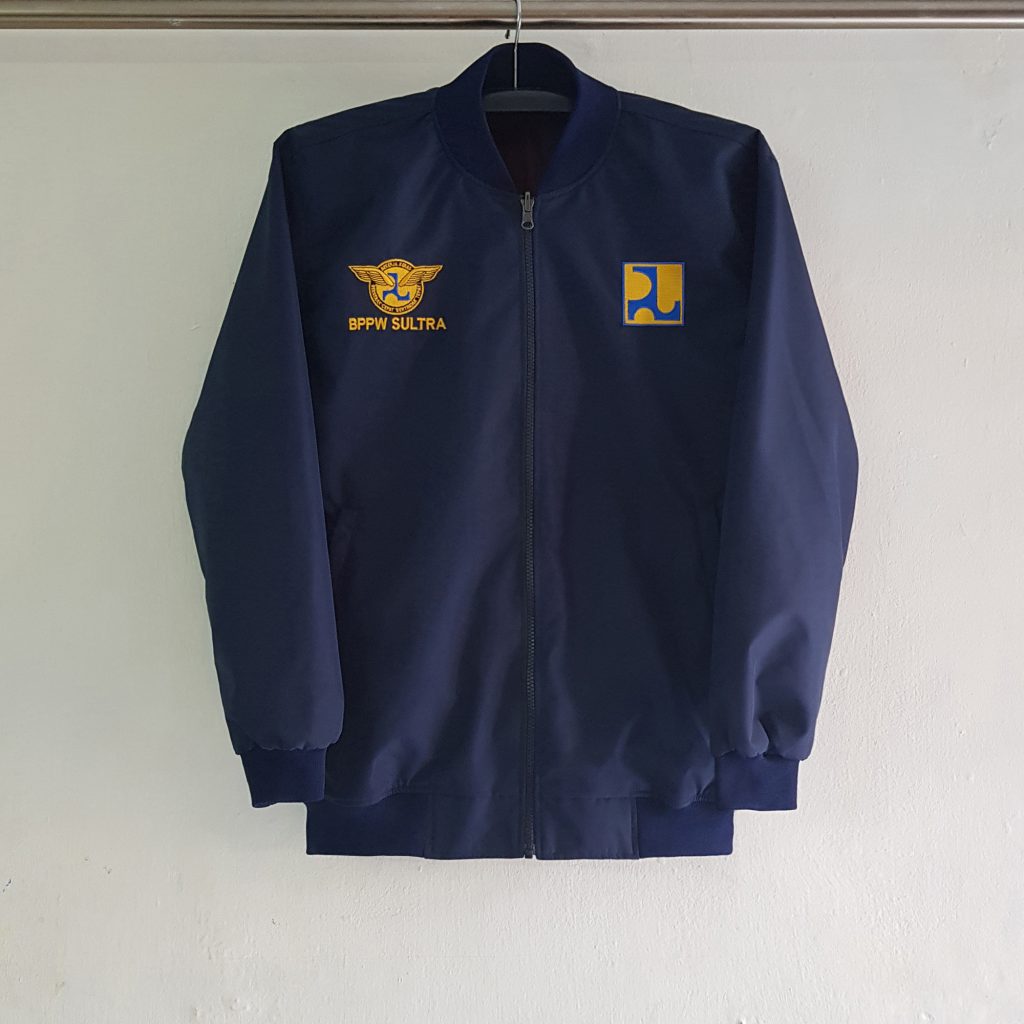 Jaket Bolak-Balik Cipta Karya PUPR Sultra
