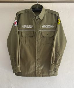 Kemeja PSI1-25, Seragam Kemeja Kanvas Lab Unpas
