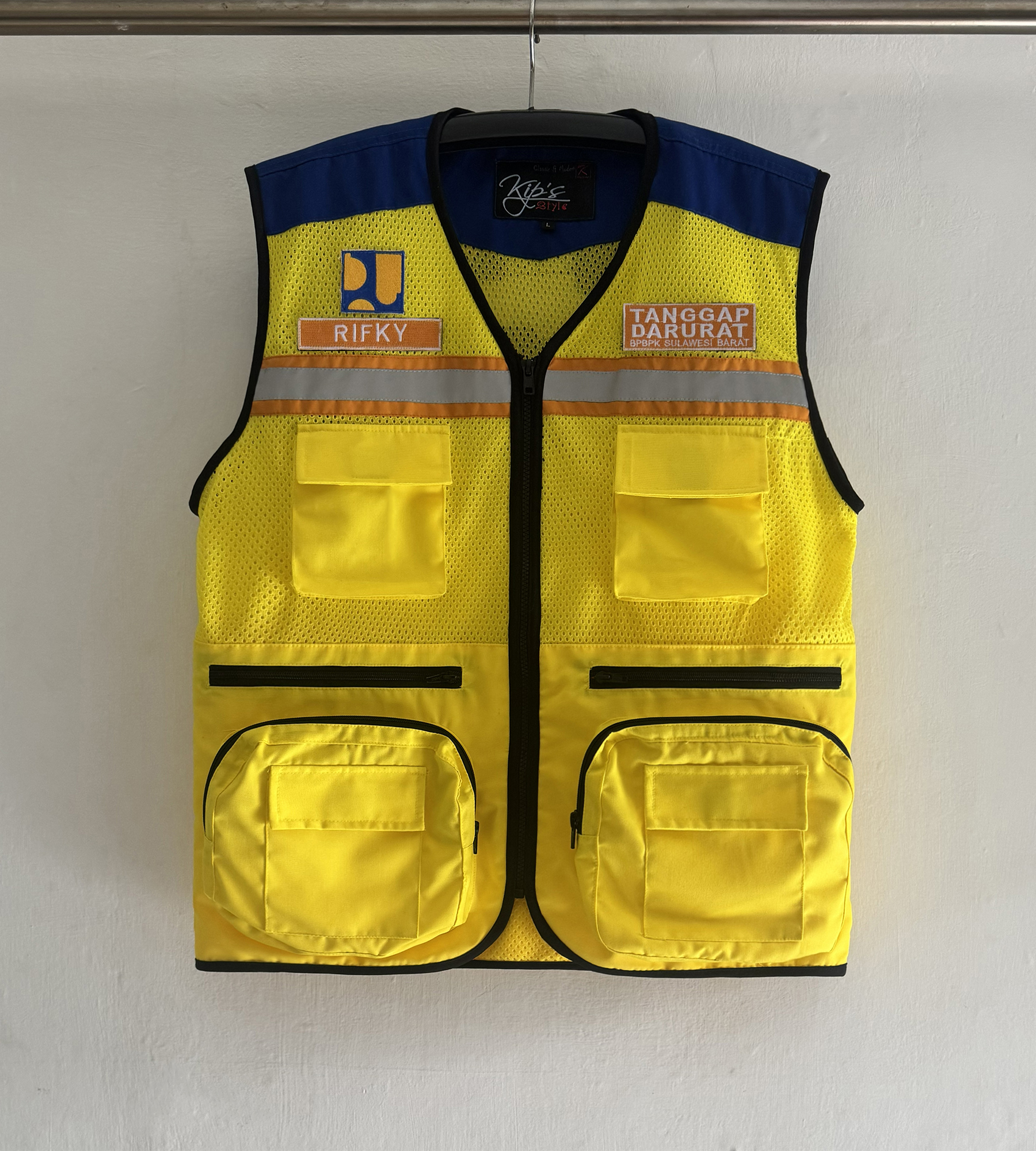 Rompi Tanggap Darurat, Rompi Cotton-Jala PUPR