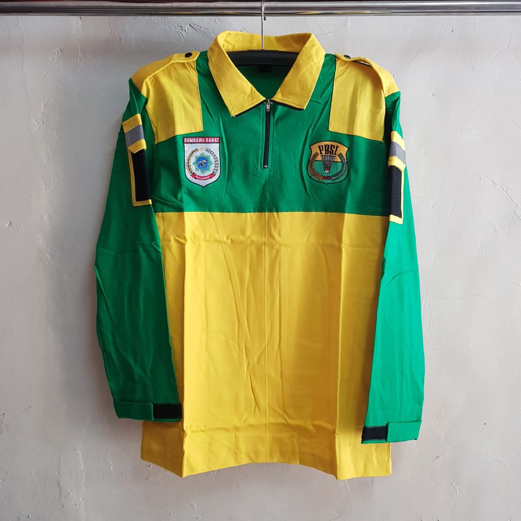 Kaos PBSI Aplikasi Cotton Combad 20s