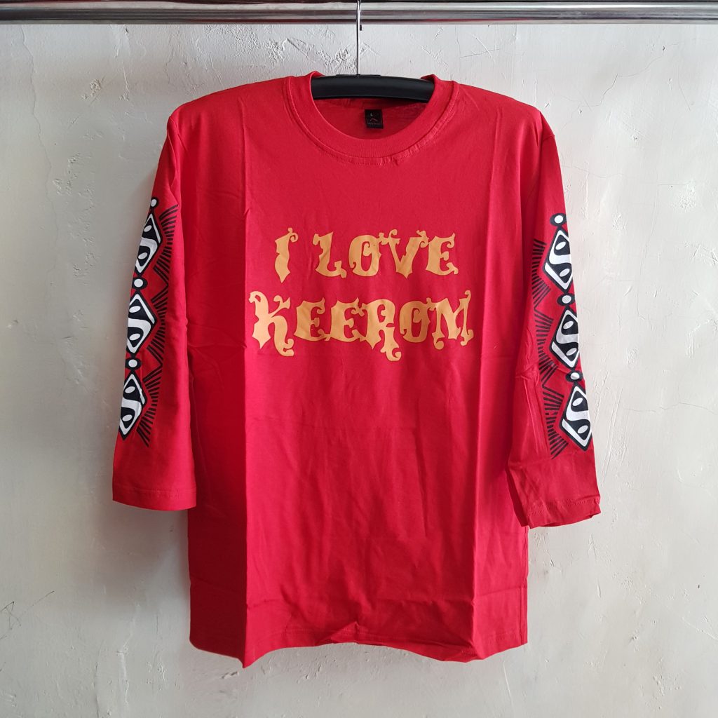 Seragam Oblong Arso, Kaos Cotton Combad