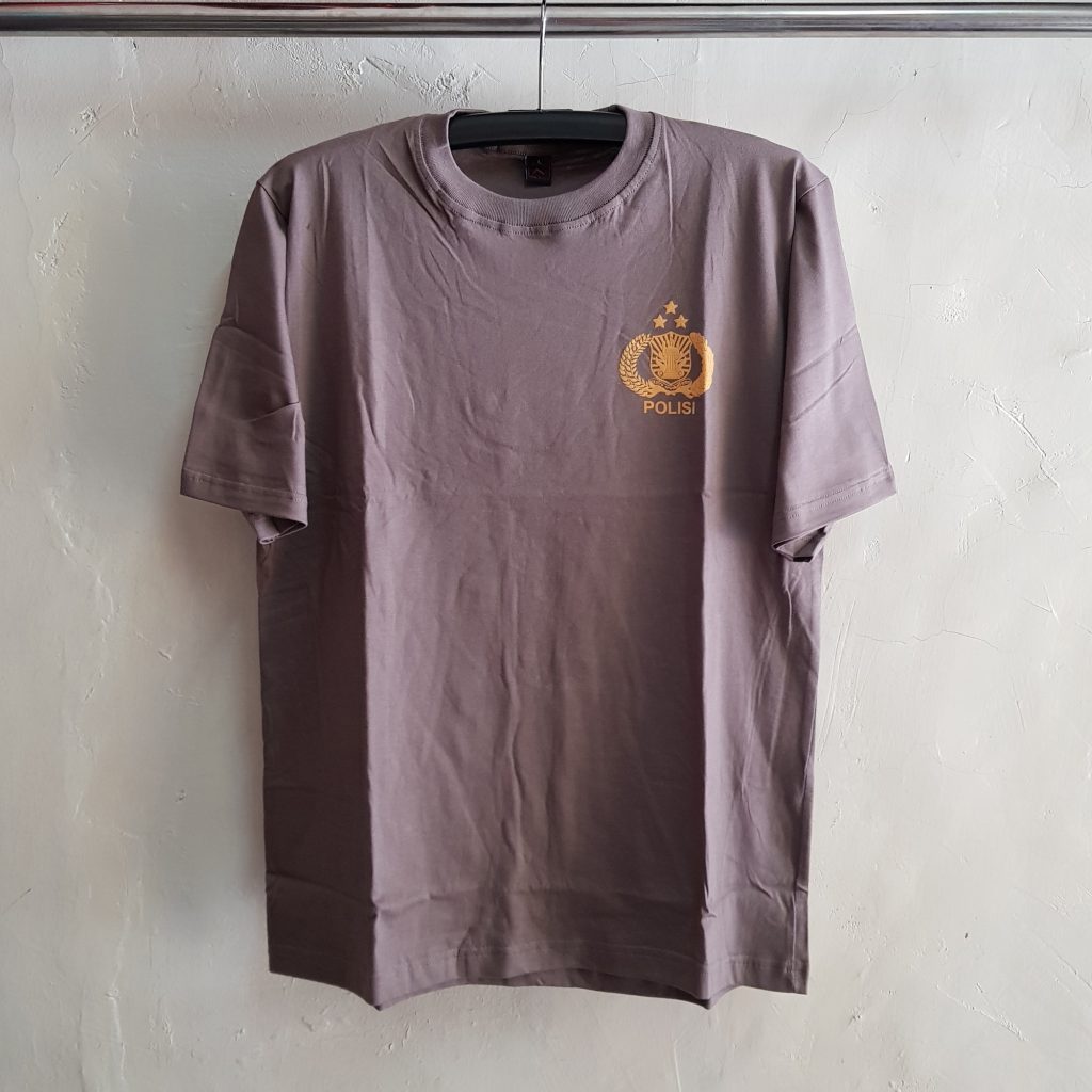 Seragam Kaos POLRI, T-Shirt Bumi Kandung