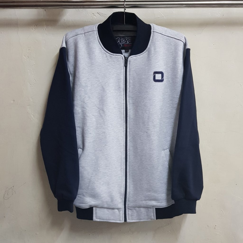 Jaket Varsity Fleece Cotton, Seragam Jaket