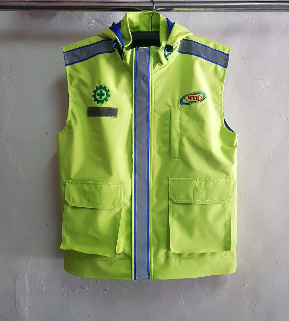Rompi Hoodie MTE, Seragam Rompi Lapangan