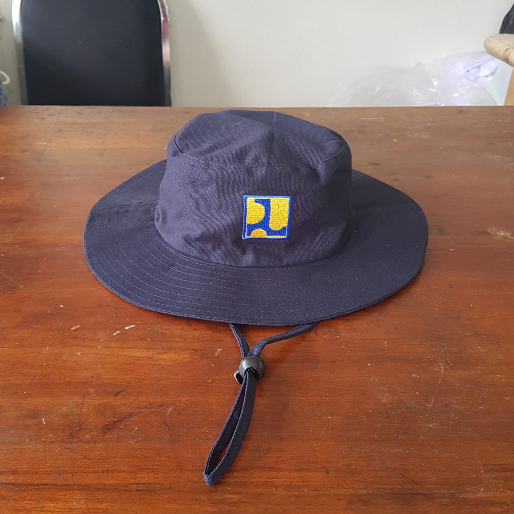 Topi Rimba Preservasi PUPR Kalsel, Topi Kanvas